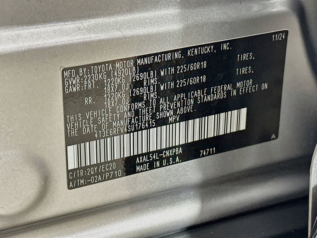 2025 Toyota RAV4 Hybrid XSE