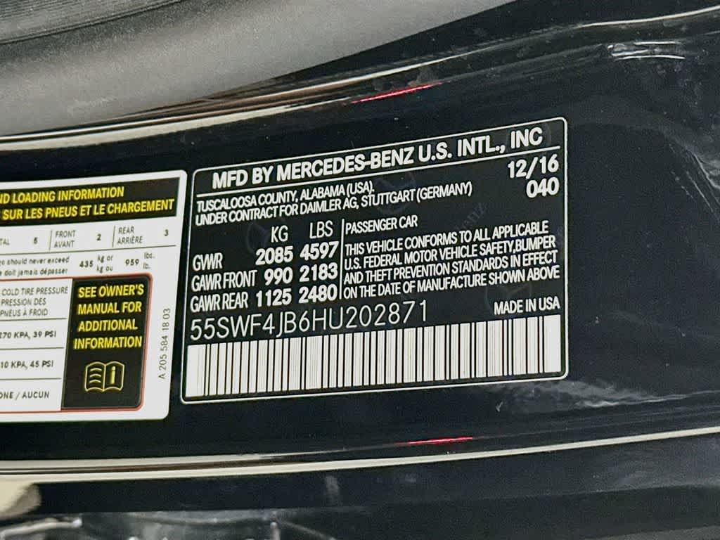 2017 Mercedes-Benz C-Class C 300