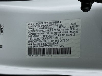 2024 Honda Odyssey EX-L