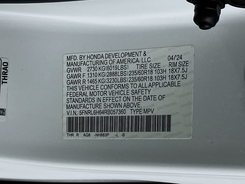 2024 Honda Odyssey EX-L