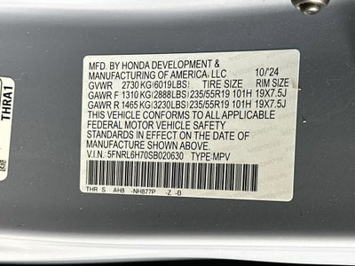 2025 Honda Odyssey Sport-L