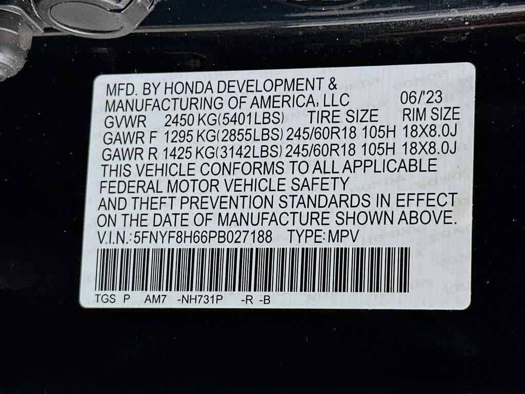 2023 Honda Passport TrailSport