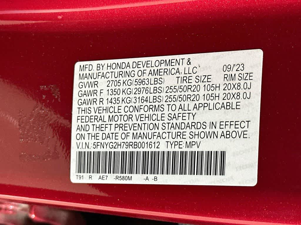 2024 Honda Pilot Touring