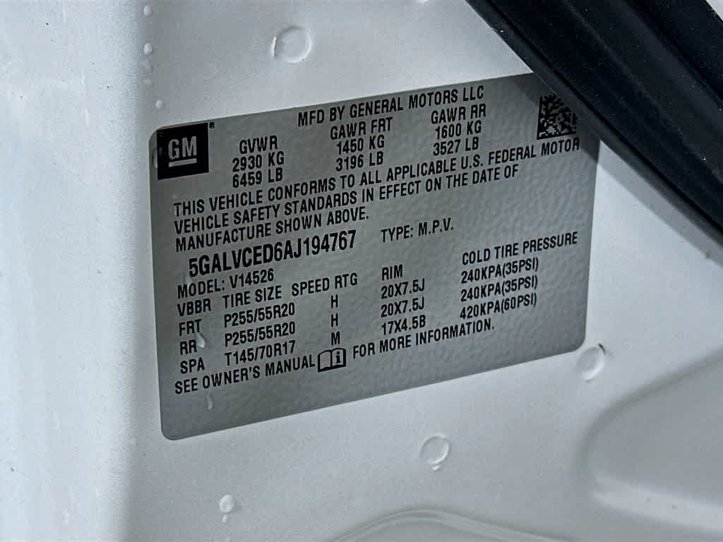 2010 Buick Enclave CXL w/2XL