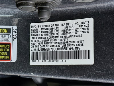2013 Honda CR-V Base