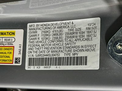 2025 Honda CR-V EX
