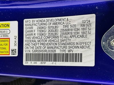 2024 Honda CR-V Hybrid Sport