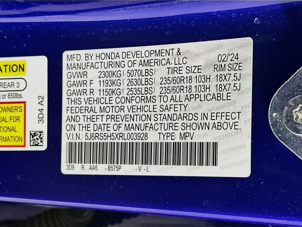 2024 Honda CR-V Hybrid Sport