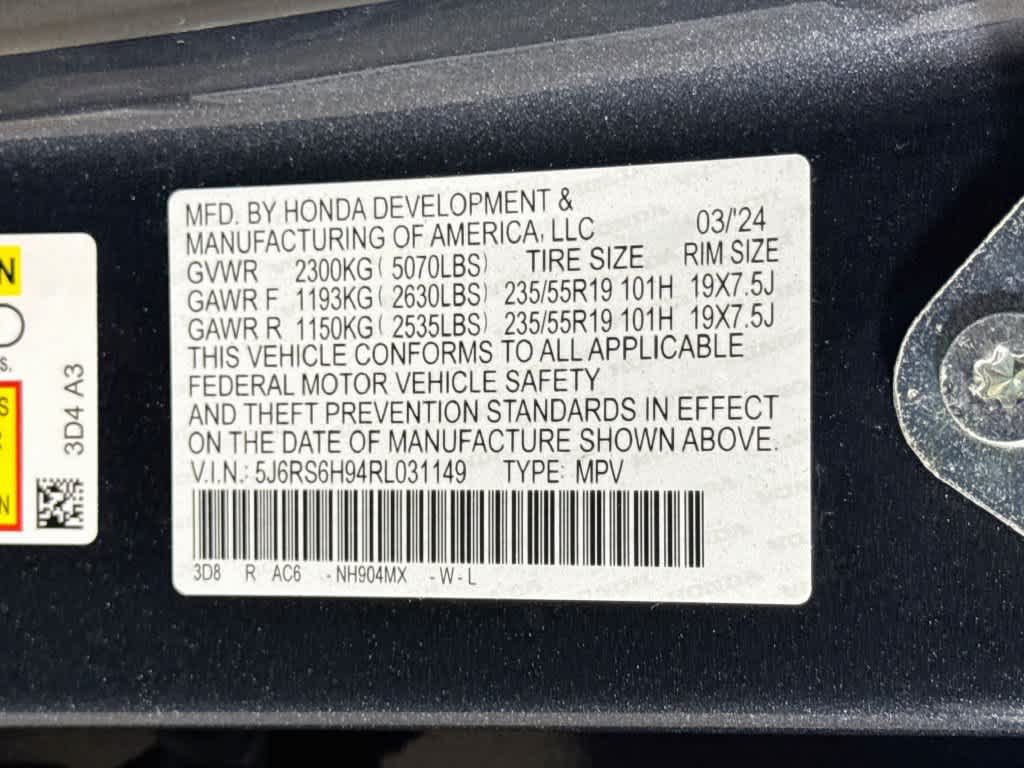2024 Honda CR-V Hybrid Sport Touring