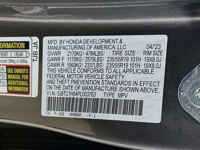 2023 Acura RDX w/Technology Package