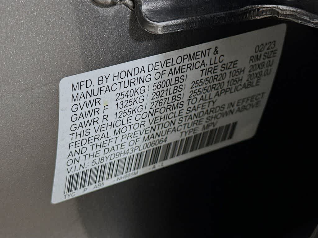 2023 Acura MDX w/Technology Package
