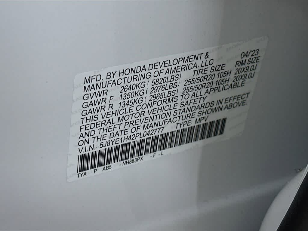 2023 Acura MDX w/Technology Package