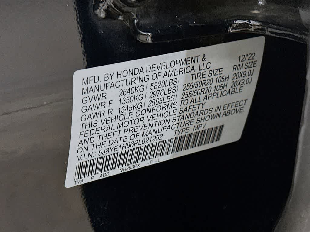 2023 Acura MDX w/Advance Package