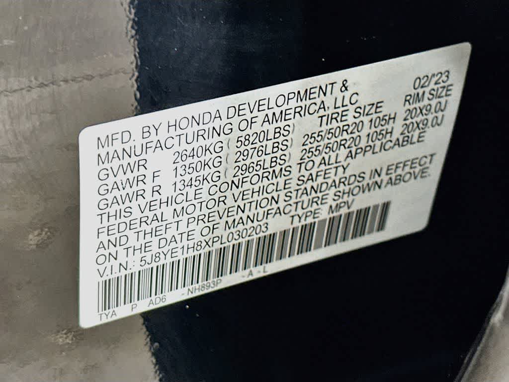 2023 Acura MDX w/Advance Package