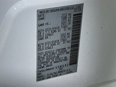 2019 INFINITI QX60 LUXE