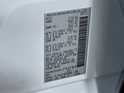 2025 Nissan Pathfinder Platinum