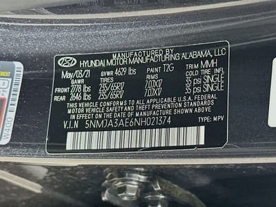 2022 Hyundai Tucson SE