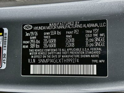 2026 Hyundai Santa Fe SE