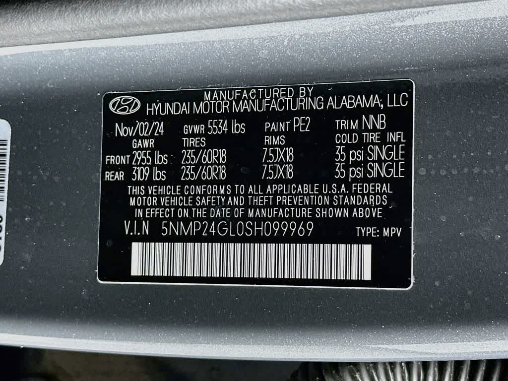 2025 Hyundai Santa Fe SEL