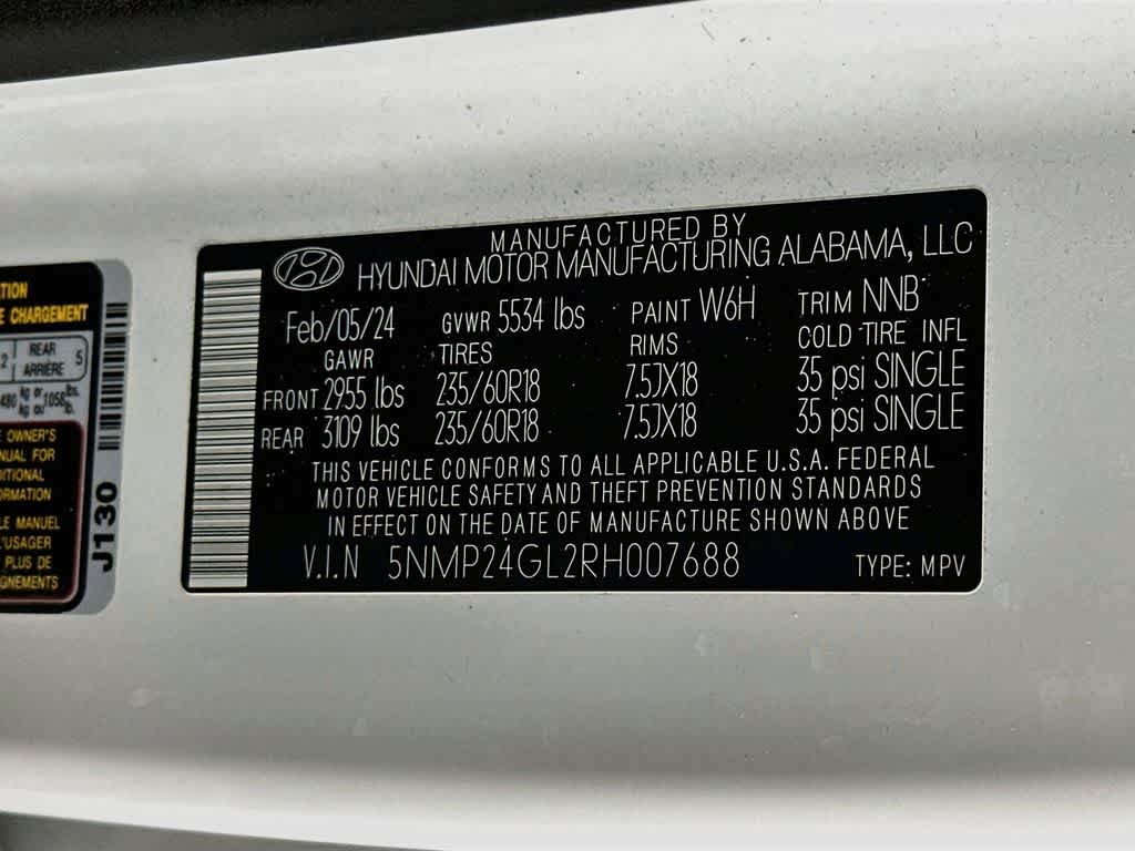 2024 Hyundai Santa Fe SEL