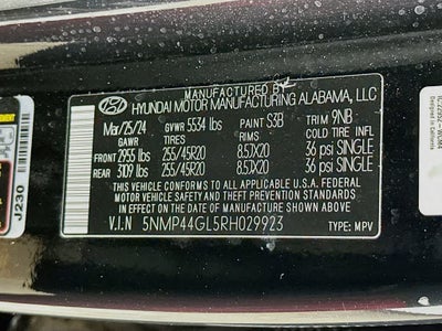 2024 Hyundai Santa Fe Limited