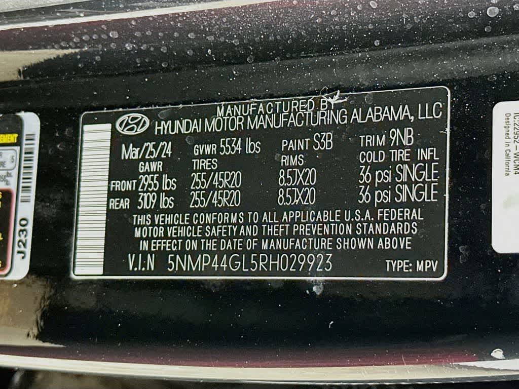 2024 Hyundai Santa Fe Limited