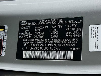 2025 Hyundai Santa Fe Calligraphy