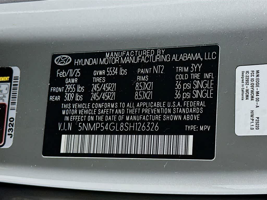 2025 Hyundai Santa Fe Calligraphy
