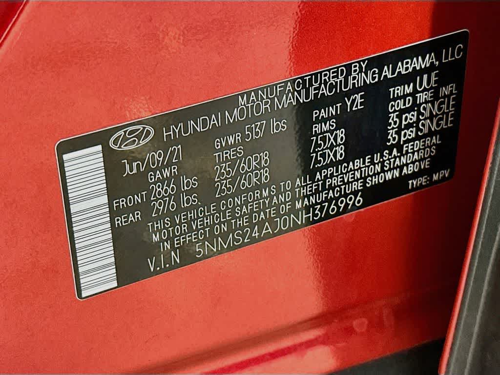 2022 Hyundai Santa Fe SEL