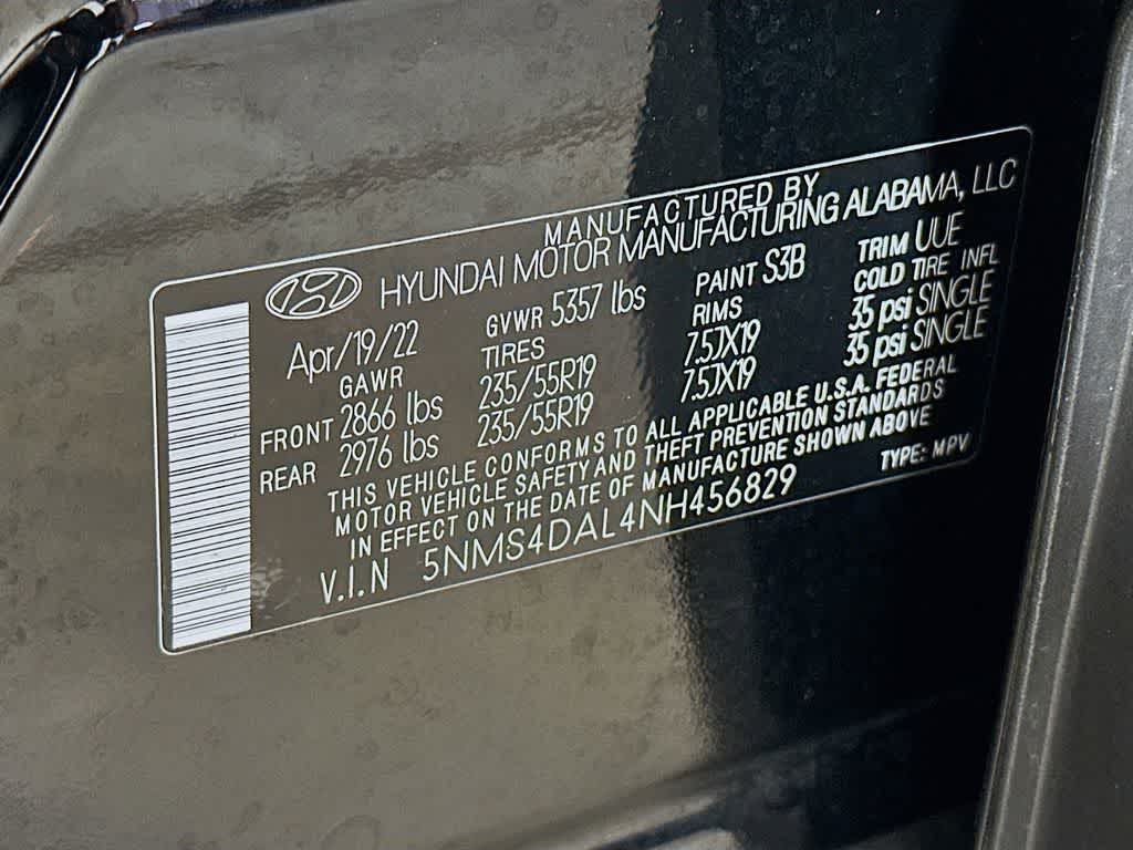 2022 Hyundai Santa Fe Limited