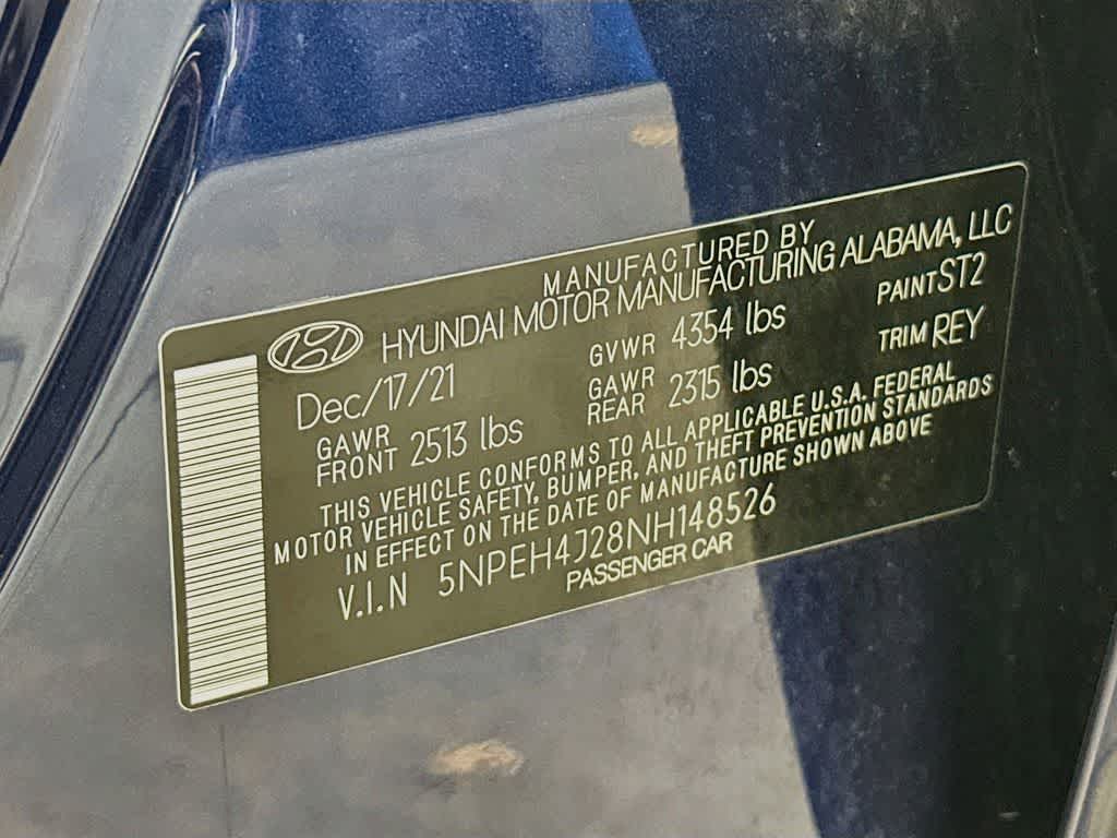 2022 Hyundai Sonata Limited