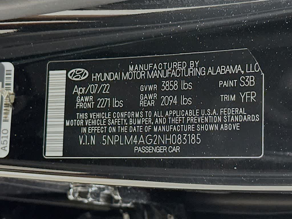 2022 Hyundai Elantra SEL