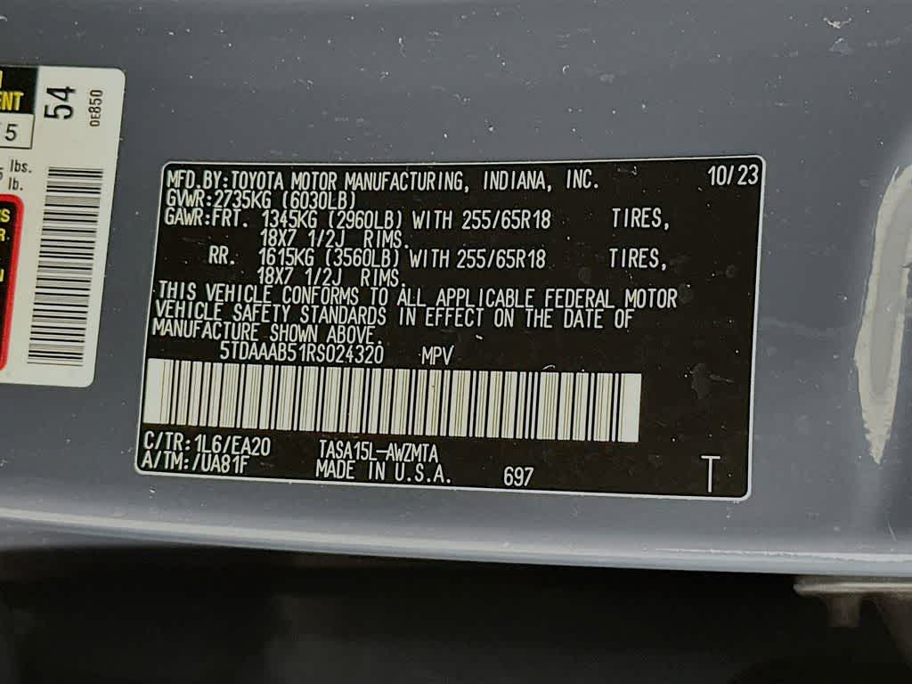 2024 Toyota Grand Highlander XLE