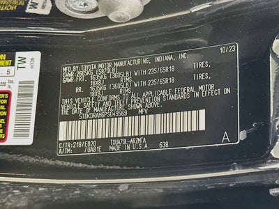 2023 Toyota Highlander XLE