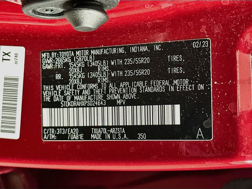2023 Toyota Highlander L