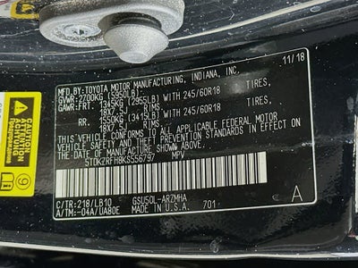 2019 Toyota Highlander XLE