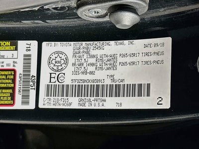 2019 Toyota Tacoma Base