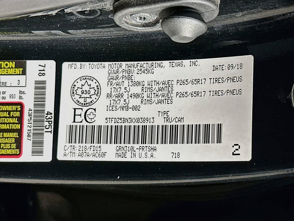 2019 Toyota Tacoma Base