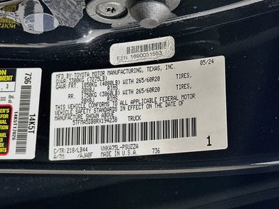 2024 Toyota Tundra 1794 Edition