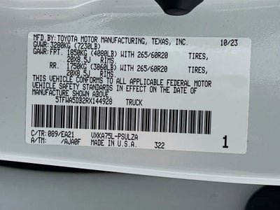 2024 Toyota Tundra Limited