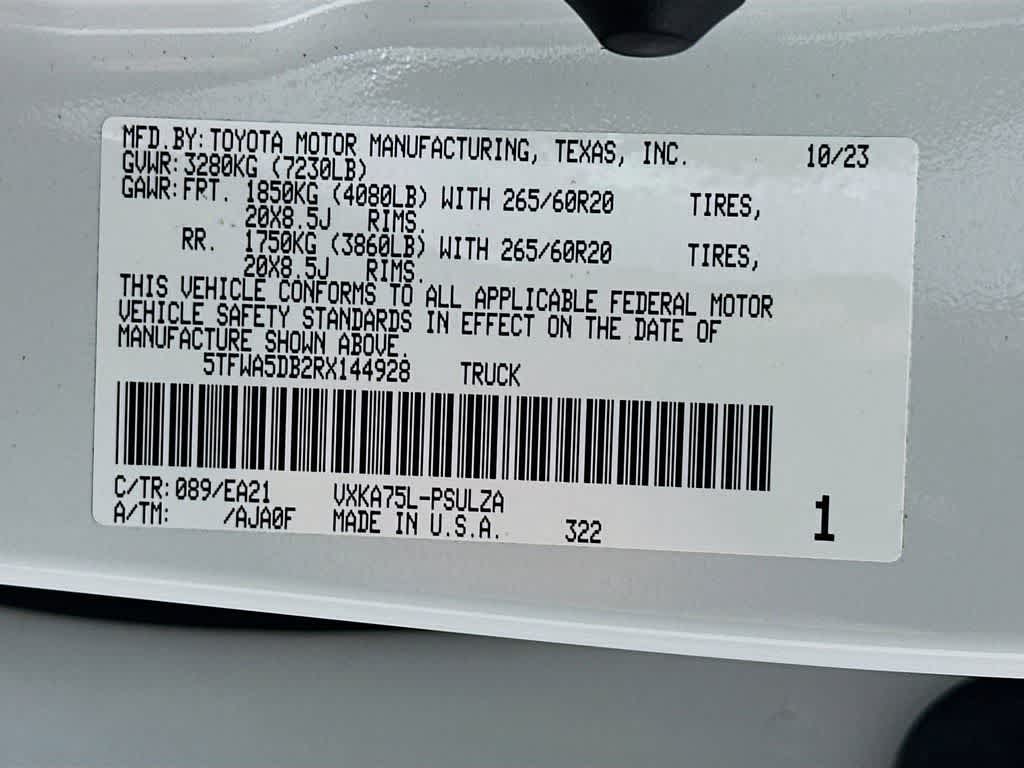 2024 Toyota Tundra Limited
