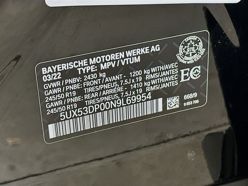 2022 BMW X3 xDrive30i xDrive30i