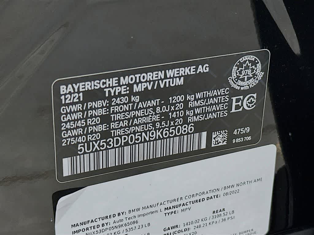 2022 BMW X3 xDrive30i xDrive30i