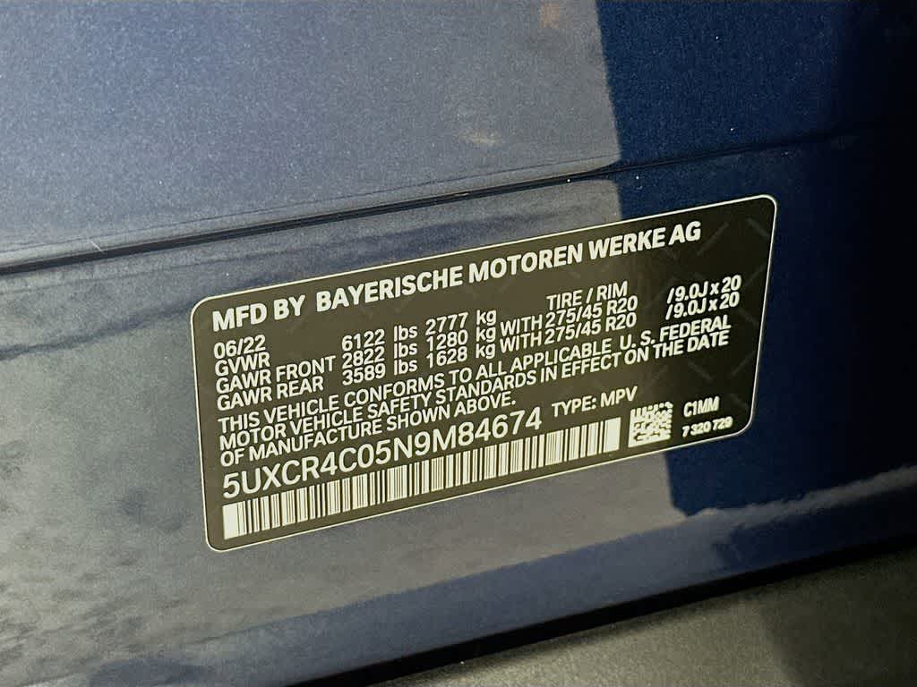 2022 BMW X5 sDrive40i sDrive40i