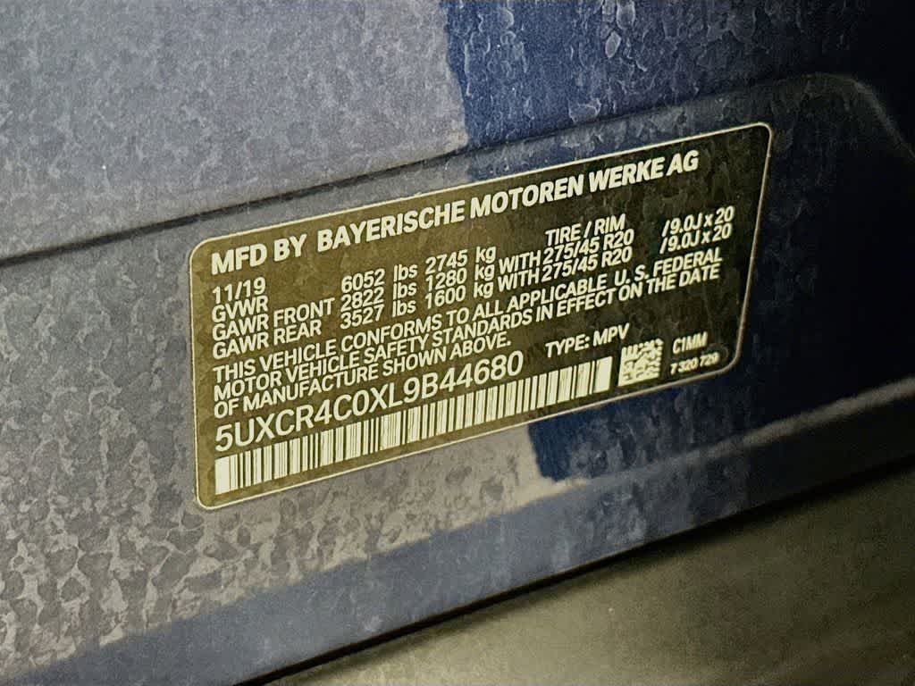 2020 BMW X5 sDrive40i sDrive40i
