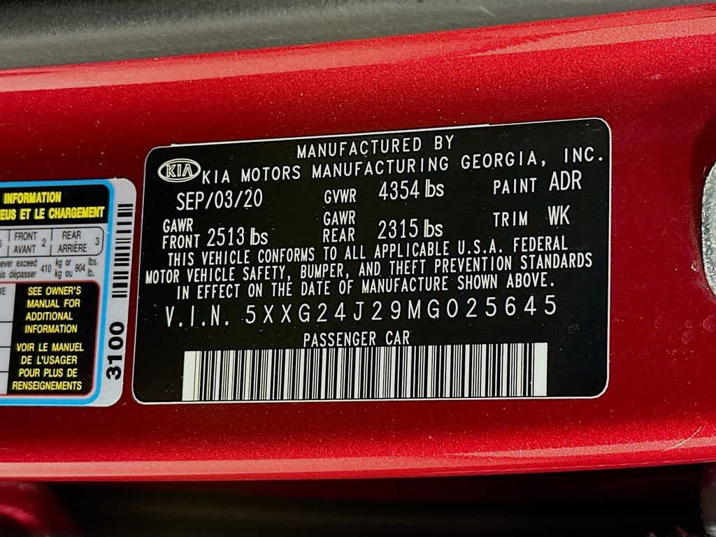 2021 Kia K5 LX