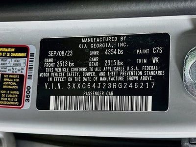 2024 Kia K5 GT-Line