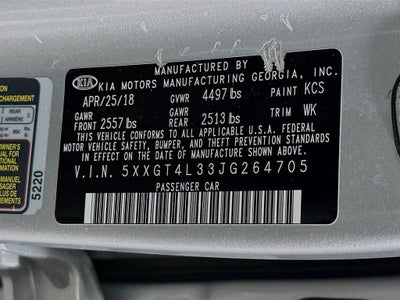 2018 Kia Optima LX