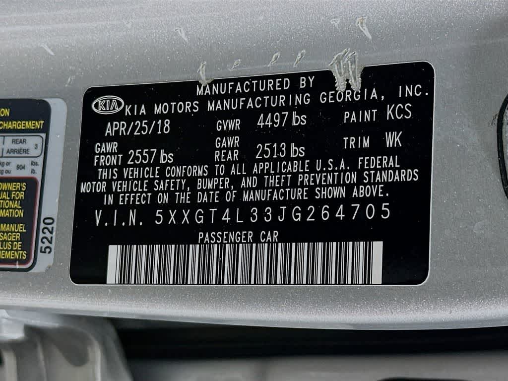 2018 Kia Optima LX