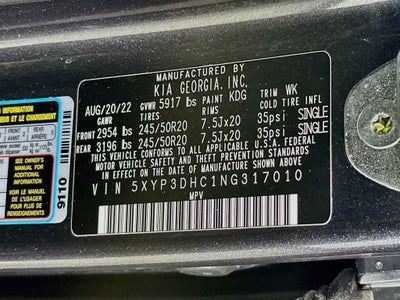 2022 Kia Telluride EX